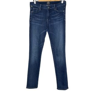 Citizens of Humanity “Avedon” Slick Skinny Leg Blue Denim Jeans Size 31